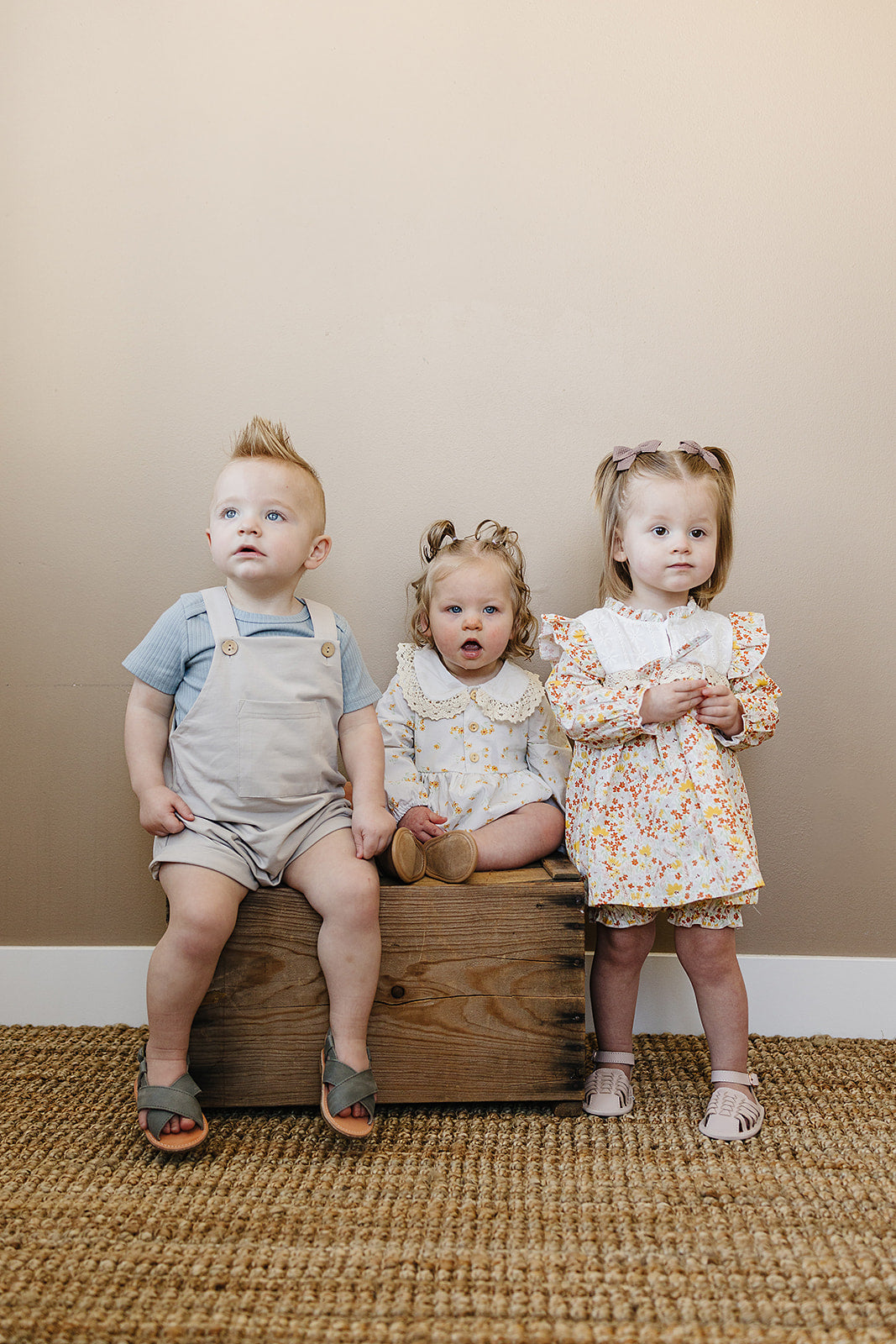 Grey Short Overall