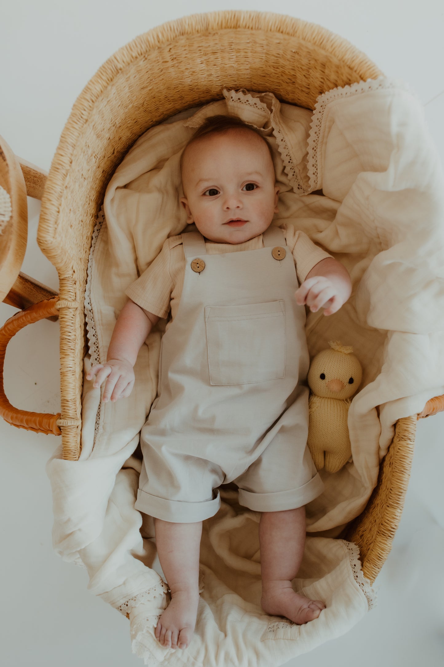 Grey Short Overall