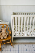 Outlaw Cowboy Muslin Crib Sheet