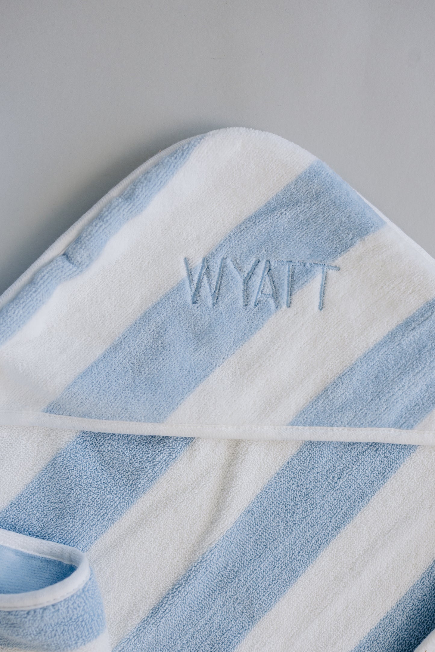 Coastal Floral Hooded Towel