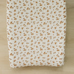 Autumn Bloom Muslin Changing Pad Cover