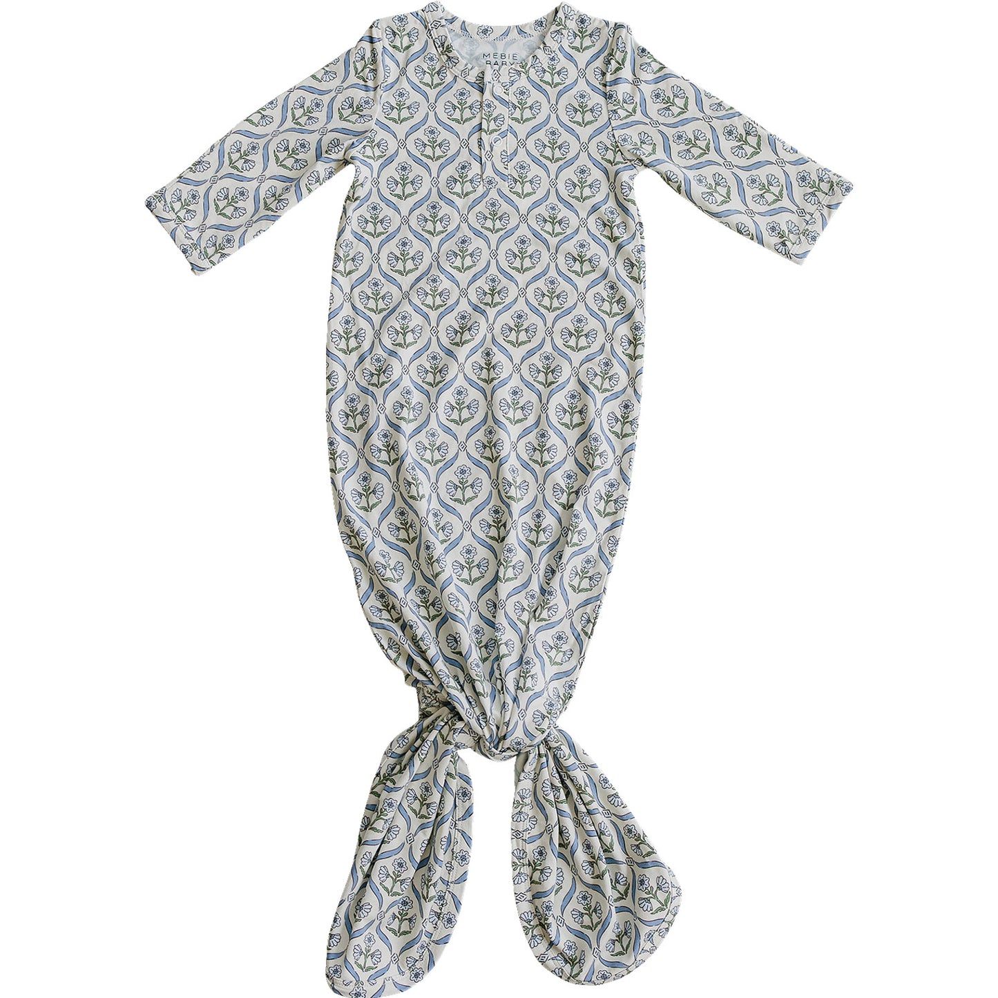 Country Garden Floral Bamboo Knot Gown (Pre-Order)