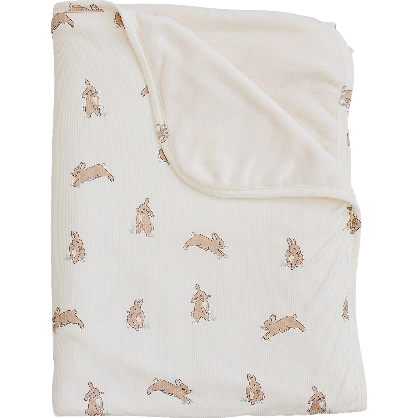 Bunny Ribbed Bamboo Fleece Quilt