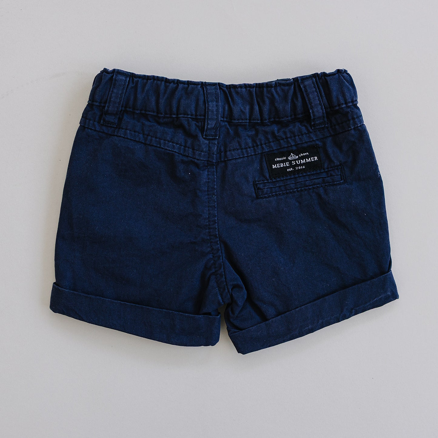 Navy Chino Shorts