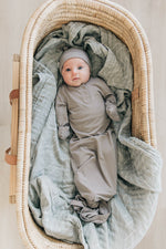 Mebie Baby Deseret Sage Muslin Swaddle