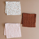 Wildflower Muslin Burp Cloth