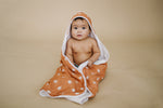 Sunshine Muslin Hooded Towel