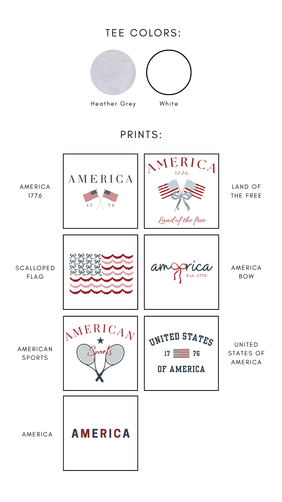 Adult Patriotic Graphic T-Shirt
