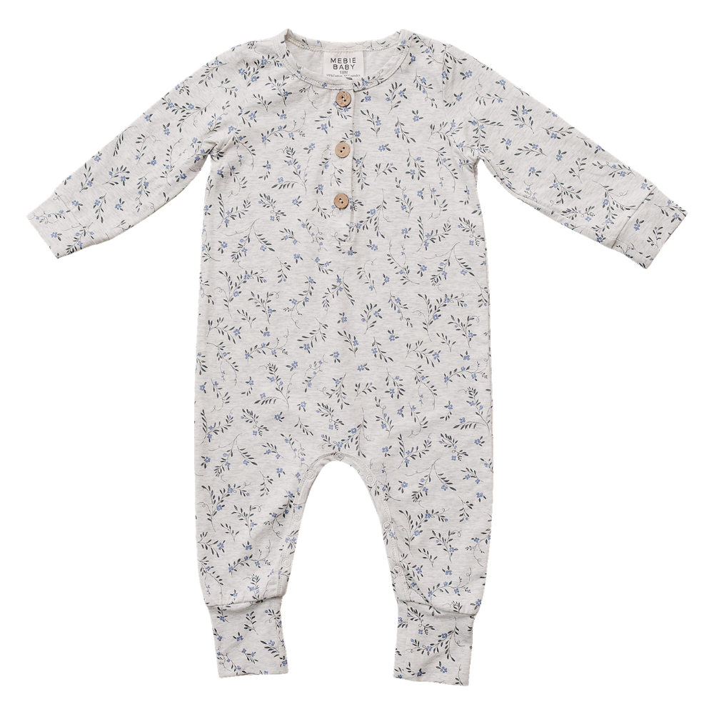 Blue Vine Romper