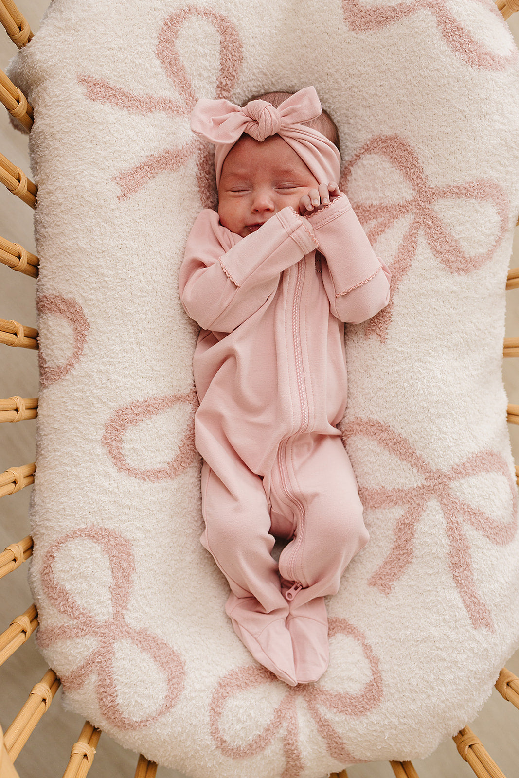 Ballet Pink Cotton Head Wrap