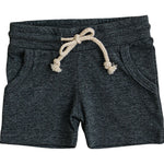 Charcoal Pocket Cotton Shorts