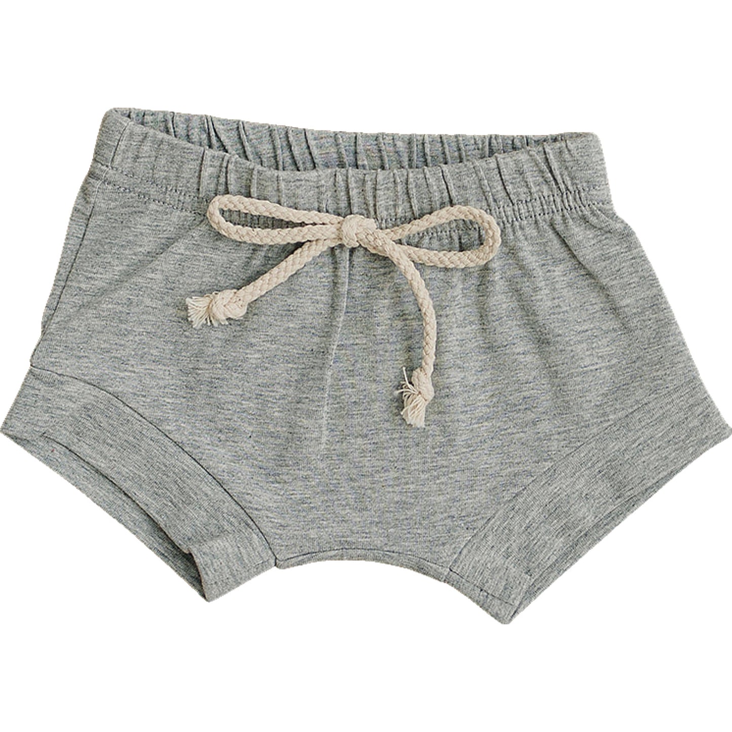 Heather Grey Cotton Shorts