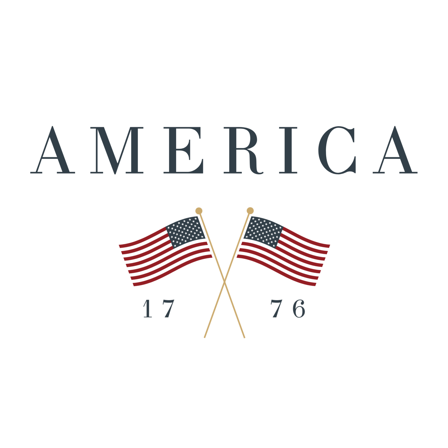 Adult Patriotic Graphic T-Shirt