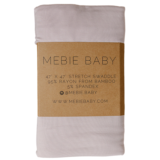 Baby Pink Bamboo Stretch Swaddle