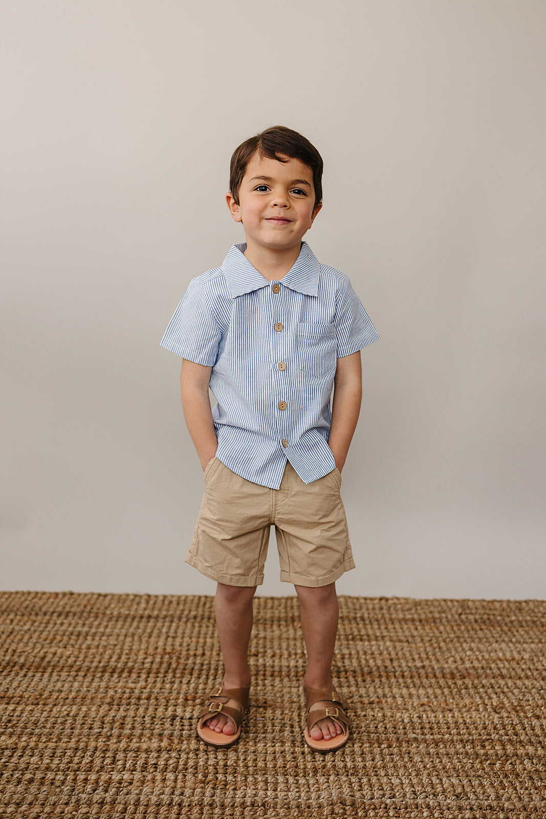Tan Chino Shorts