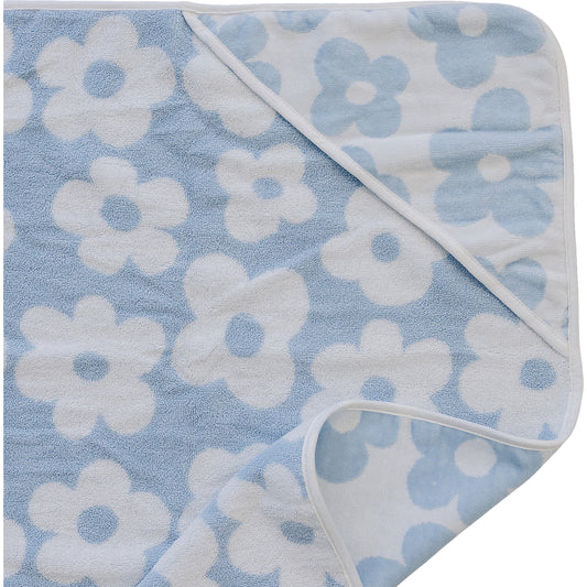 Coastal Floral Hooded Towel