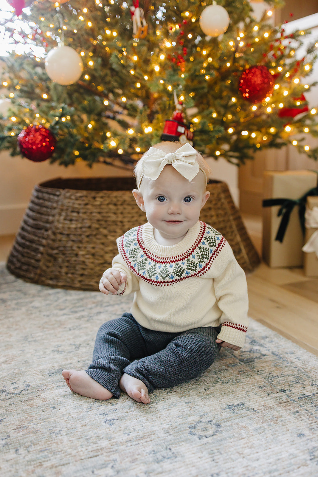 Cream Fair Isle Sweater