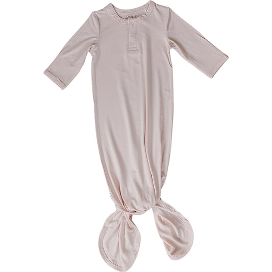 Baby Pink Bamboo Knot Gown