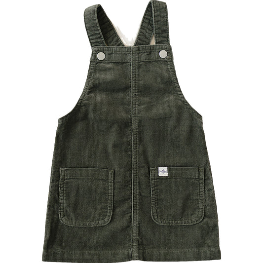 Green Corduroy Dress