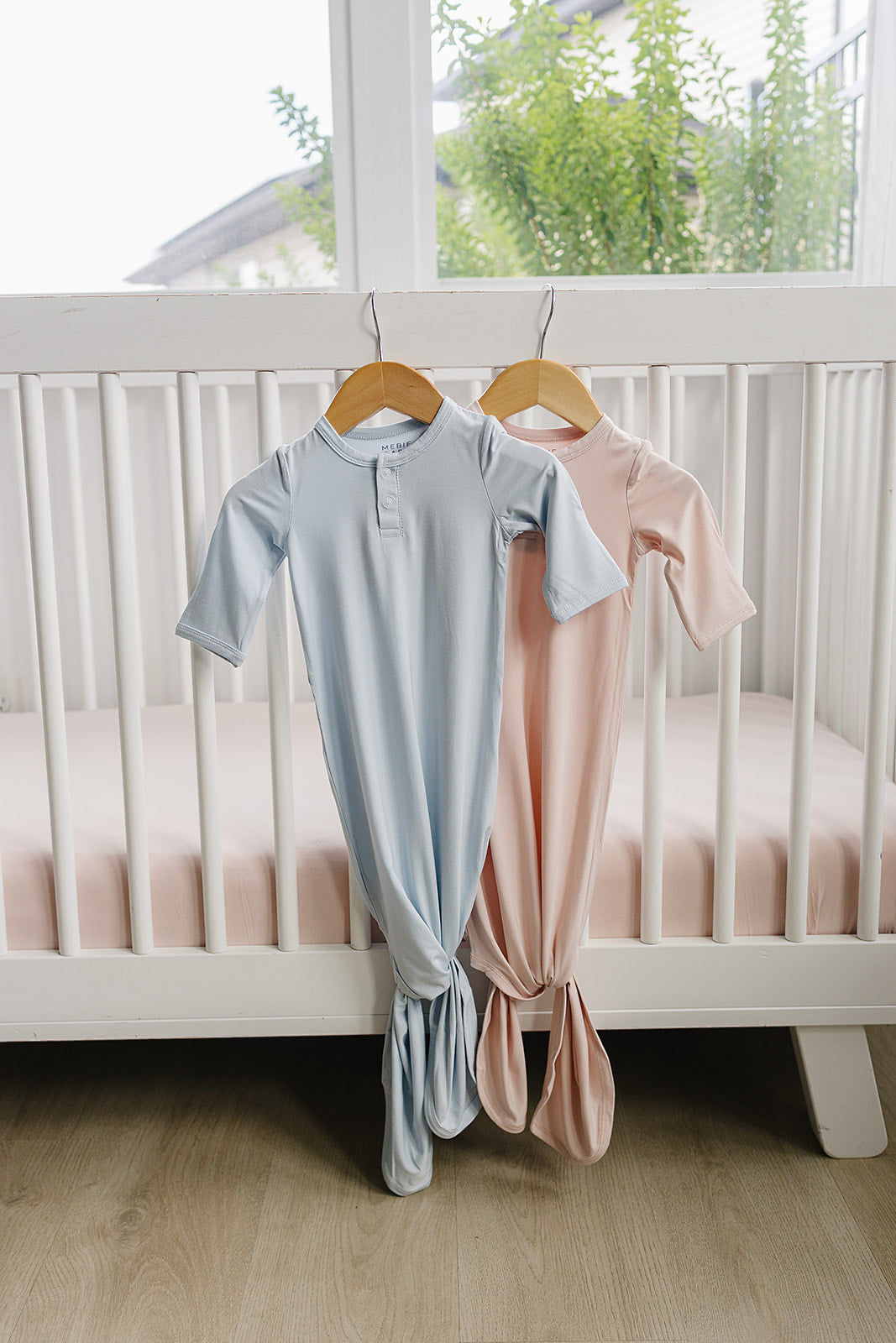 Baby Pink Bamboo Knot Gown