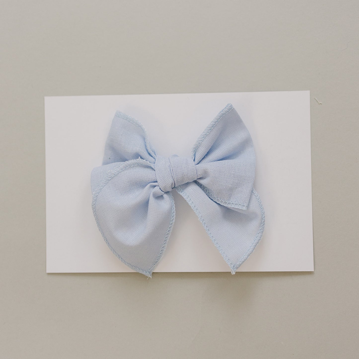 Light Blue Hair Bow