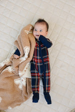 Gingerbread Plush Blanket