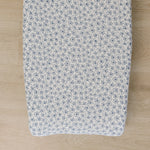 Blue Blossom Muslin Changing Pad Cover