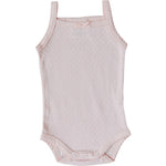 Pink Pointelle Tank Bodysuit