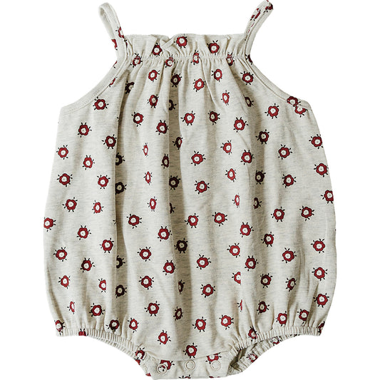 Floral Tank Bubble Romper