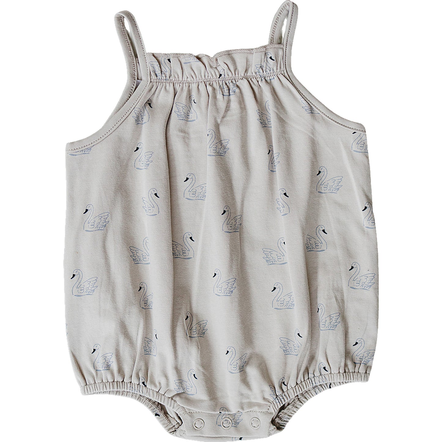 Swan Tank Bubble Romper