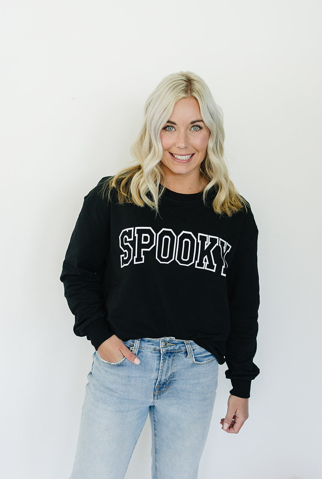 Spooky French Terry Crew Neck