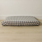 Vintage Plaid Muslin Changing Pad Cover