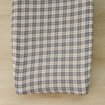 Vintage Plaid Muslin Changing Pad Cover