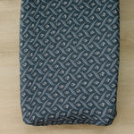 Navy Berry Muslin Changing Pad Cover