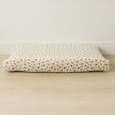 Autumn Bloom Muslin Changing Pad Cover