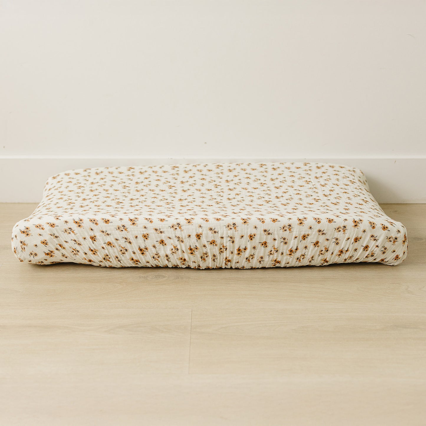 Autumn Bloom Muslin Changing Pad Cover