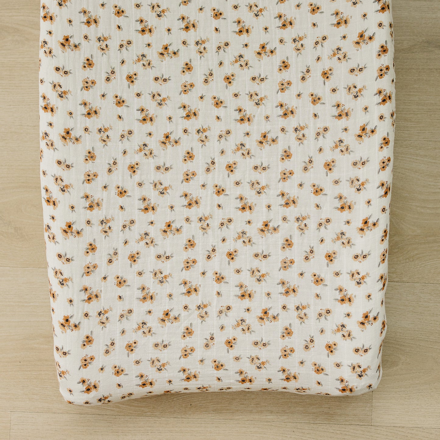 Autumn Bloom Muslin Changing Pad Cover