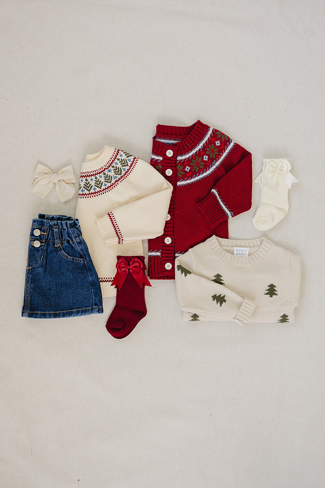 Cream Fair Isle Sweater