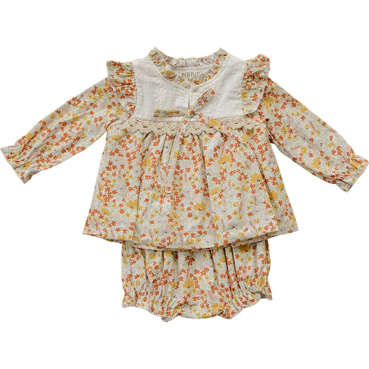 Honey Blossom Bloomer Set