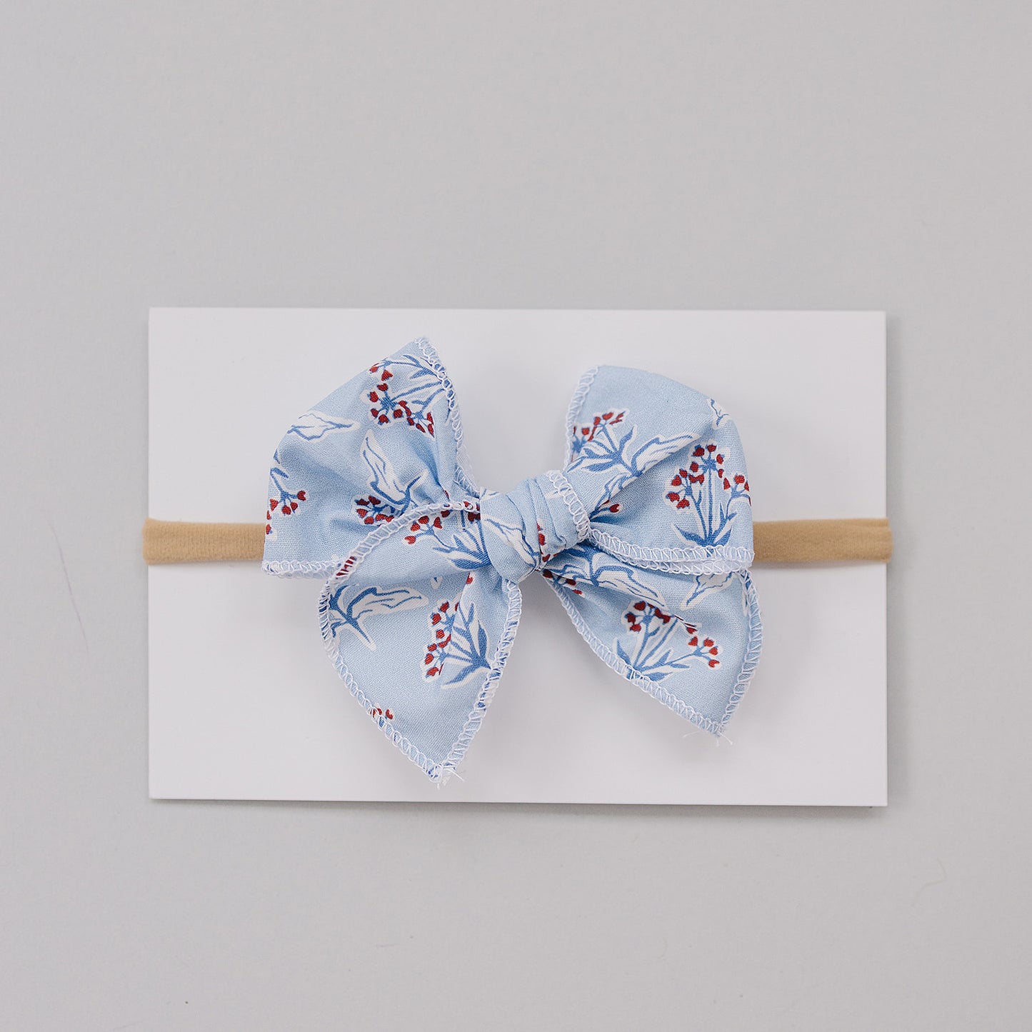 Blue Meadow Hair Bow