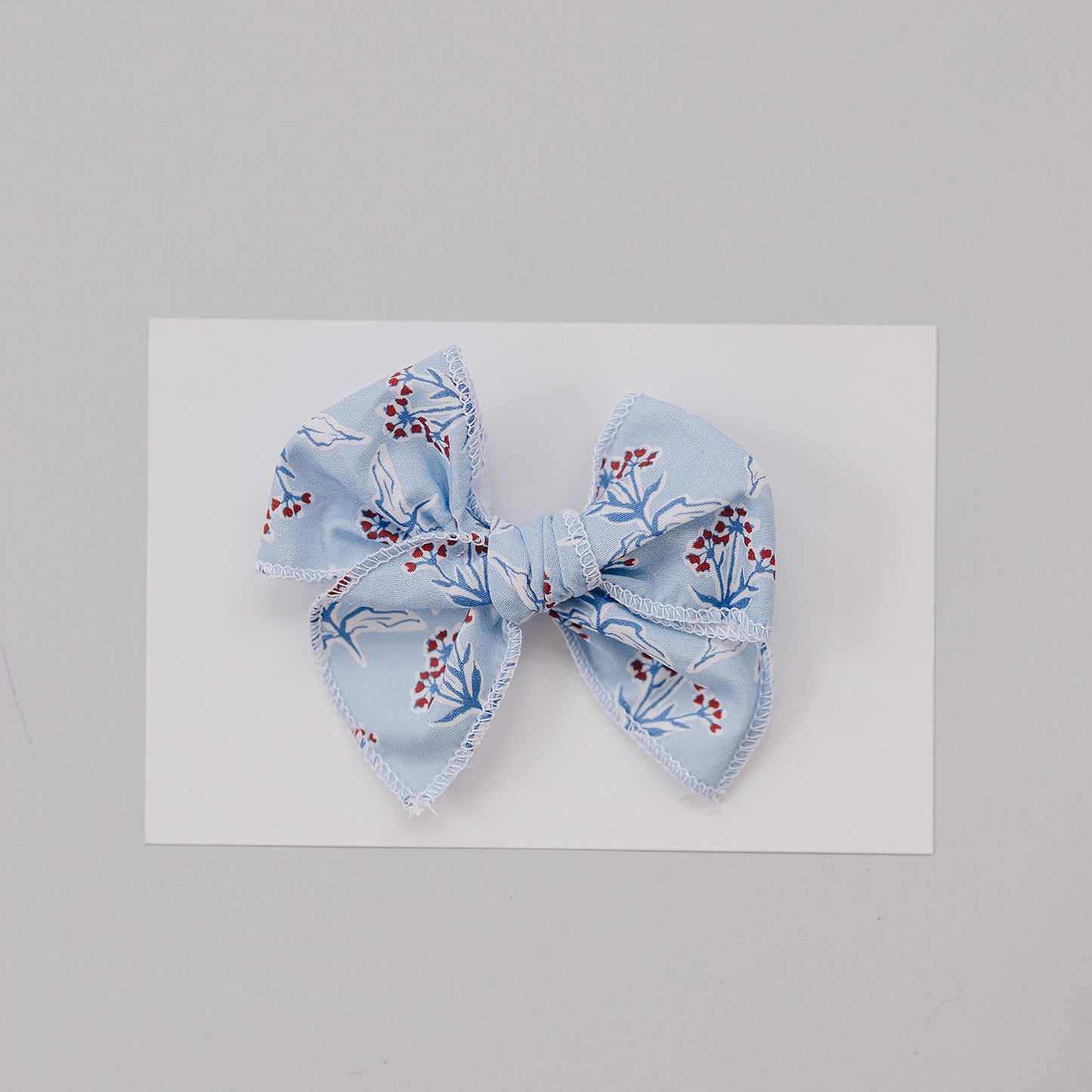 Blue Meadow Hair Bow