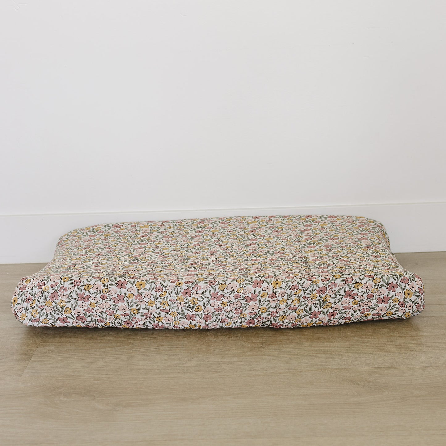 Sunny Petals Muslin Changing Pad Cover