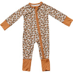 Cream Magnolia Bamboo Zipper