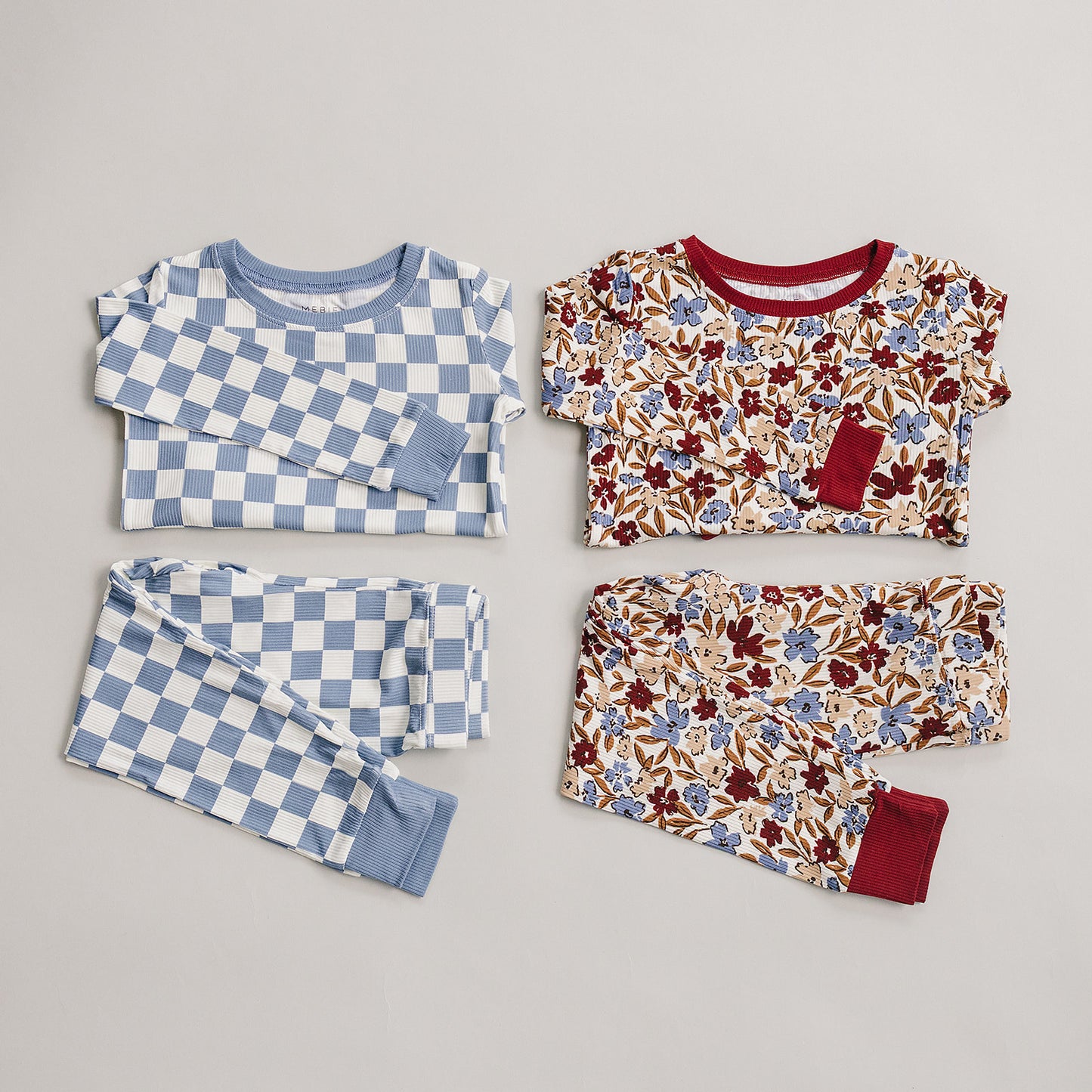 Desert Floral Ribbed Bamboo Cozy Set