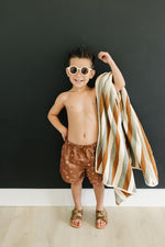 Dark Rust Surf Swim Shorts