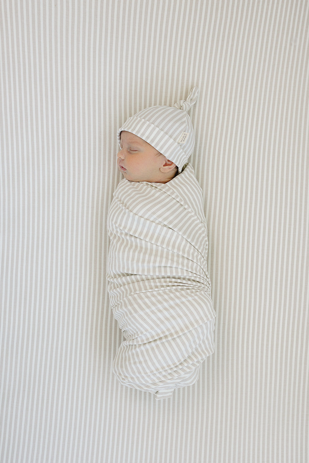 Cream Bamboo Zipper Newborn Bundle