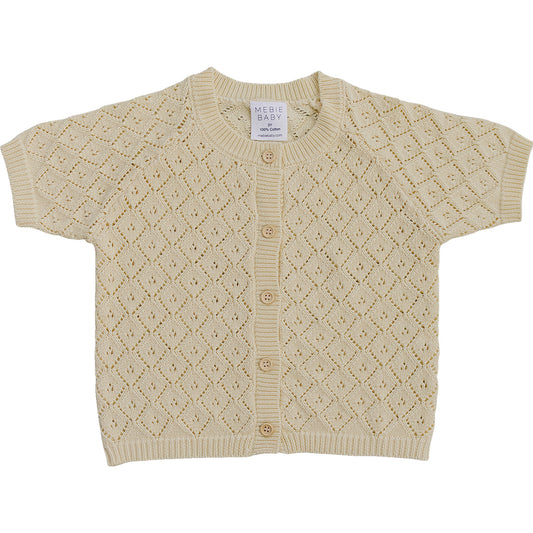 Yellow Knit Cardigan