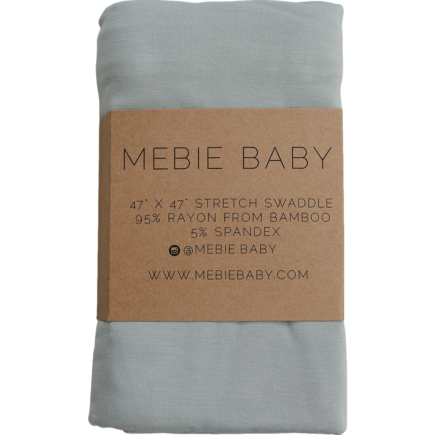 Sage Bamboo Stretch Swaddle