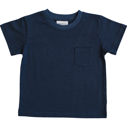 Navy Pocket Tee