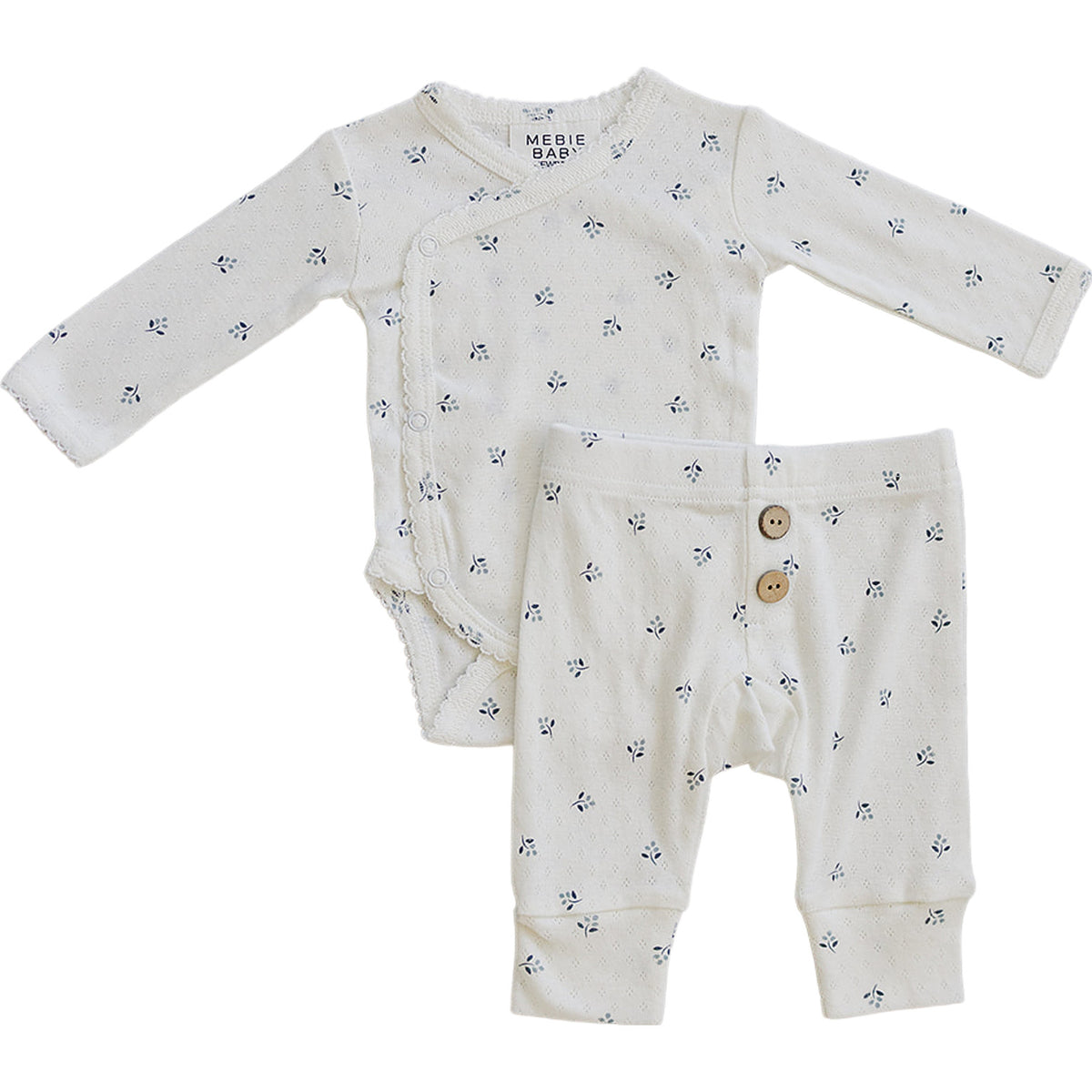 Berry Pointelle Layette Set